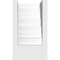 Ekena Millwork Standard Landon Architectural Grade PVC Bracket, 3 1/2"W x 6"D x 6"H BKTP04X06X06LAN - alternate 2